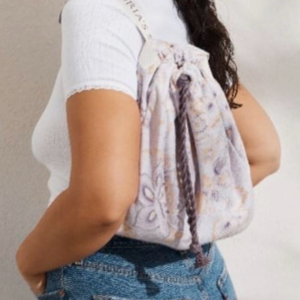 NWT 2 Victoria's Secret | LE Bare Tote Bag | Backpack Beach Towel | NWT